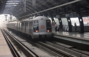 Images Dated 26th August 2008: Delhi Metro, India, Asia