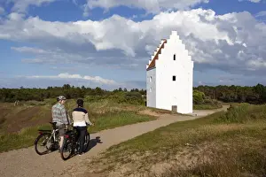 Couples Prints: Den Tilsandede Kirke (Buried Church) buried by sand drifts