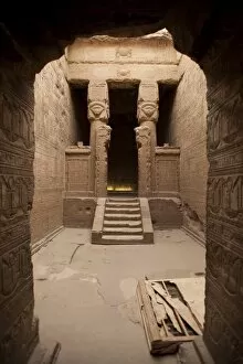 Images Dated 10th February 2009: Dendera Temple Complex, Egypt, North Africa, Africa