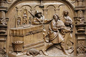 Denis Prints: Depiction of travelling scenes in the stalls of the Goillon
