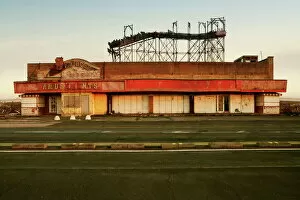 Images Dated 19th January 2007: Derelict Amusement park, North Wales, United Kingdom, Europe