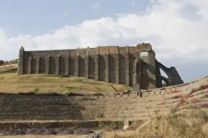 Guanajuato State Prints: Derelict silver mines at La Valenciana a suburb of Guanajuato