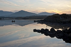 Connacht Prints: Derryclare Lough, Connemara, County Galway, Connacht, Republic of Ireland, Europe