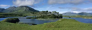 County Galway Prints: Derryclare Lough, near Clifden, Connemara National Park, County Galway, Connacht