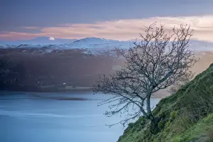 Derwentwater from Cat Bells, Lake District National Park, Cumbria, England, United Kingdom