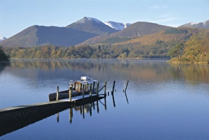 River Bank Prints: Derwentwater (Derwent Water) from Keswick, Lake District National Park