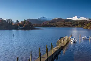 Keswick Prints: Derwentwater, Keswick, Lake District National Park, Cumbria, England, United Kingdom