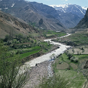 Descent to Caspian from the Elburz Mountains