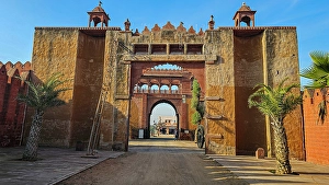Skills Prints: Desert camp, Osian, Rajasthan, India