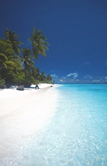 Desert island, Baa atoll, The Maldives, Indian Ocean, Asia