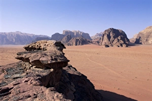 Wadi Rum Prints: Desert landscape