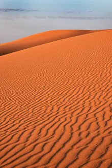 Desert sand ripples, Morocco, North Africa, Africa