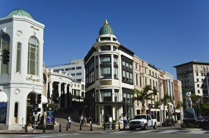 Beverly Hills Prints: Designer boutiques in Rodeo Drive