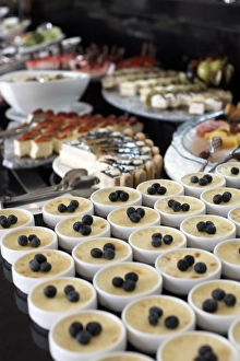 Sudan Prints: Desserts on display in one of Khartoums 5-Star hotels