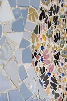 Parc Guell Prints: Detail, Parc Guell