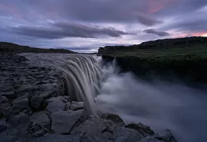 Flowing Water Gallery: Dettifoss Waterfall in a north part of Iceland, the land of ice and fire, Iceland, Polar Regions