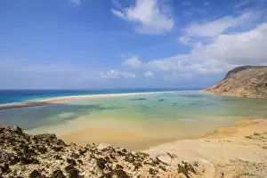 Yemen Prints: Detwah Lagoon near Qalansia at the west coast of the island of Socotra