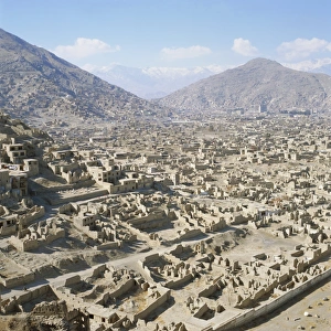 Kabul Prints: Devastation caused by Civil War 1991-1996, Kabul, Afghanistan