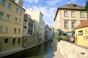 Little Quarter Prints: Devils Stream, Little Quarter, Prague, Czech Republic, Europe