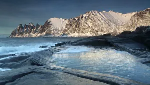 Devil's Teeth, Tungeneset, Senja, Troms og Finnmark, north west Norway, Scandinavia, Europe