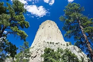 Images Dated 8th August 2011: Devils Tower National Monument, Wyoming, United States of America, North America