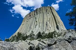 Images Dated 8th August 2011: Devils Tower National Monument, Wyoming, United States of America, North America