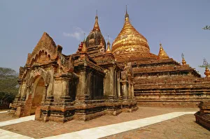 Bagan Prints: Dhammayazaka Pagoda, Bagan (Pagan), UNESCO World Heritage Site, Myanmar, Asia