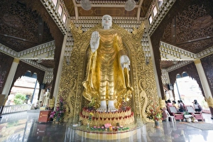 Penang Prints: Dhammikarama Burmese Buddhist Temple, Georgetown, Penang, Malaysia, Southeast Asia, Asia