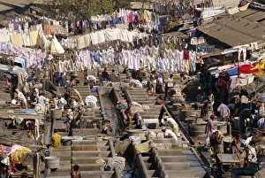 Dhobi or laundry ghats