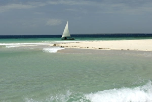 Dhow, Pangani, near Tanga, Tanzania, East Africa, Africa
