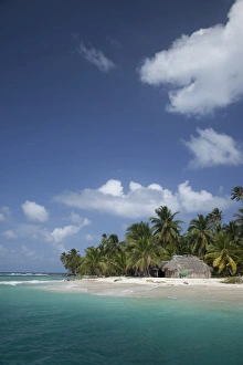 Diablo Island (Niatupu), San Blas Islands, Caribbean Sea, Panama, Central America