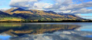Zealand Prints: Diamond Lake, Glenorchy near Queenstown, New Zealand