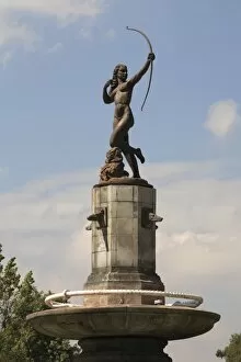 Diana Cazadora statue, Paseo de la Reforma, Reforma, Mexico City, Mexico, North America