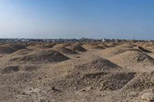Dilmun Burial Mounds, UNESCO World Heritage Site, Kingdom of Bahrain, Middle East