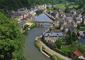 Dinan Prints: Dinan, Cotes d Armor, Britanny, France