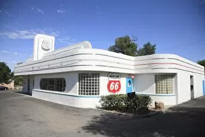 Images Dated 12th August 2009: Diner, Route 66, Albuquerque, New Mexico, United States of America, North America