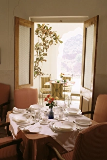 Furniture Prints: Dining hall