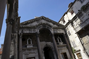 Diocletians palace, UNESCO World Heritage Site, Split, Croatia, Europe