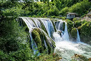 Flowing Prints: Discover Strbacki buk waterfall surrounded by nature in Bosnia and Herzegovina