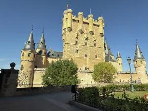 Alcazar Prints: Discovering Alcazar of Segovia with its towers and walls in the heart of Spain