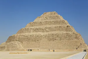 Djosers Step Pyramid, Step Pyramid Complex, UNESCO World Heritage Site, Saqqara