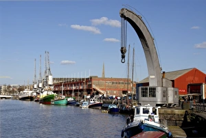 Bristol Prints: Docks, Bristol, England, United Kingdom, Europe