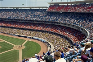 Baseball Prints: Dodgers Stadium
