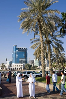 Images Dated 22nd November 2007: Doha Bay waterfront, Doha, Qatar, Middle East