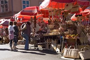 Images Dated 5th July 2007: Dolac Market, Zagreb, Croatia, Europe