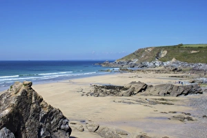 Inlet Prints: Dollar Cove, Gunwalloe, Lizard Peninsula, Cornwall, England, United Kingdom, Europe