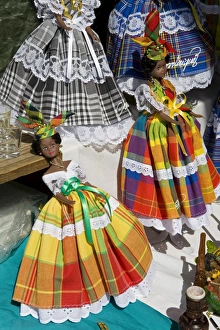 Dolls, Craft Market in La Savane Park