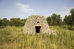 Images Dated 7th July 2008: Dolmen Placa, Melendugno, Lecce province, Puglia, Italy, Europe
