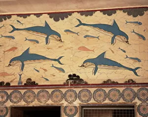 Images Dated 31st July 2008: Dolphins, Knossos