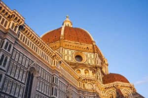 The Dome of Brunelleschi, Duomo, Florence (Firenze), UNESCO World Heritage Site, Tuscany, Italy, Europe